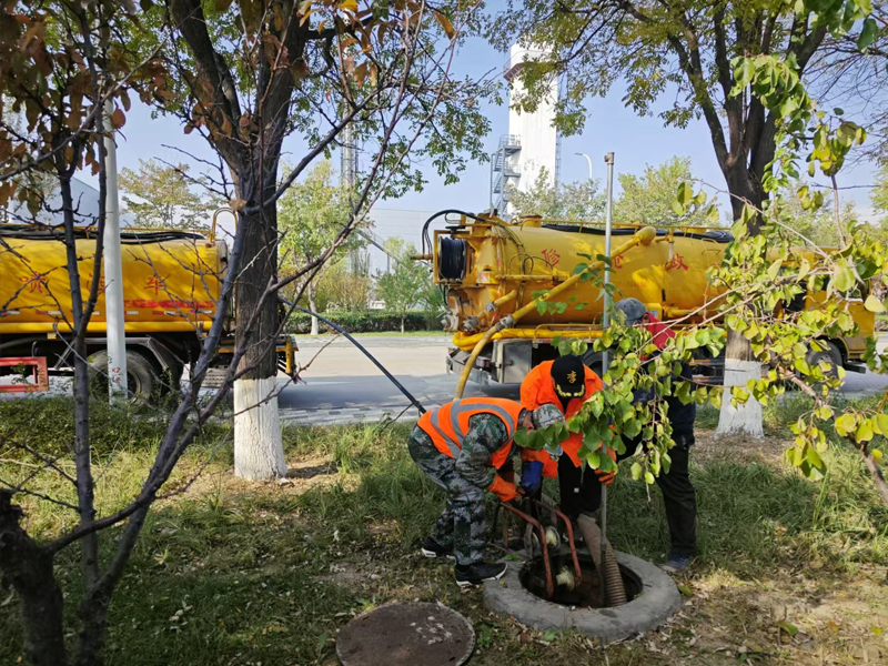 固城厂区管道清洗